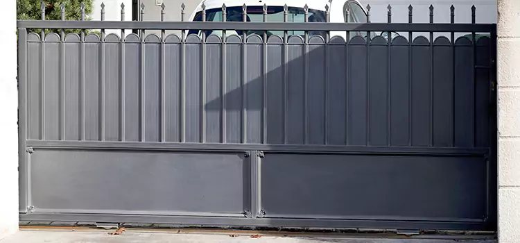 Metal Driveway Gate Installation Holly Springs