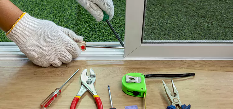Sliding Door Track Replacement in Holly Springs, NC